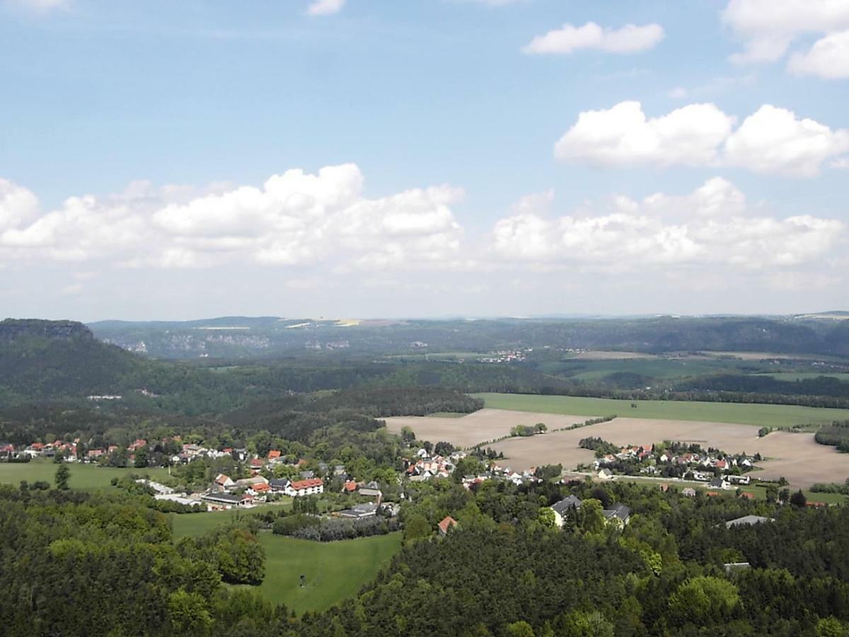 Ferienhausteube Kurort Gohrisch Exteriér fotografie