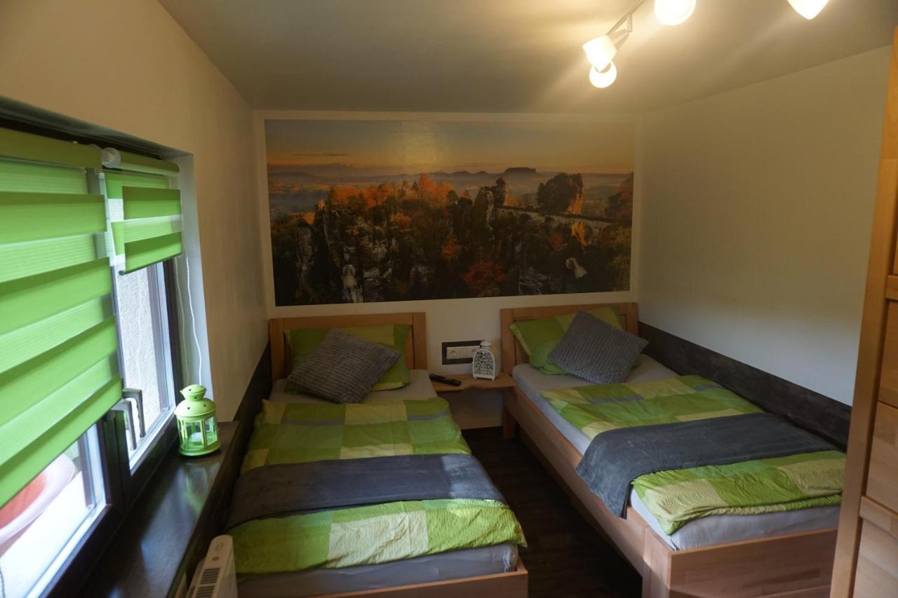 Ferienhausteube Kurort Gohrisch Exteriér fotografie